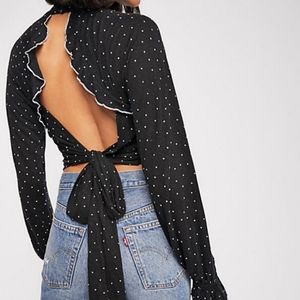 Sweet Romance Polka Dot Top